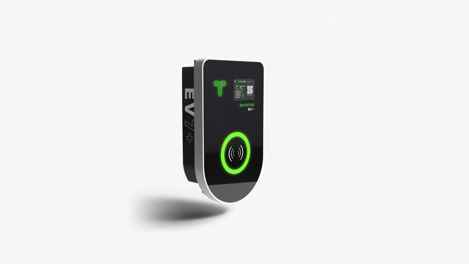 techtron EV7+ EV Charger: Advanced 7.6kW Smart Charging with BT, Wi-Fi & 4G Connectivity